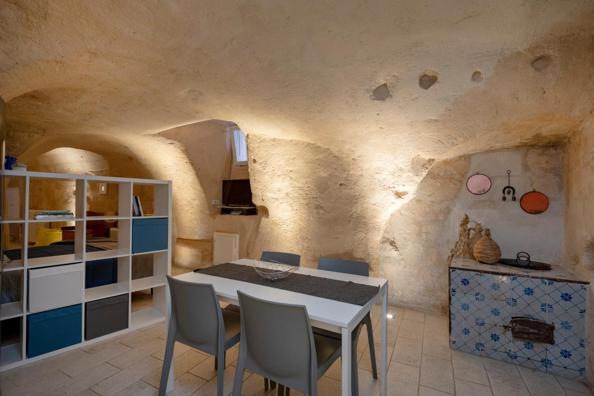 Апартаменти La Grotta Di Lulu Матера Екстер'єр фото