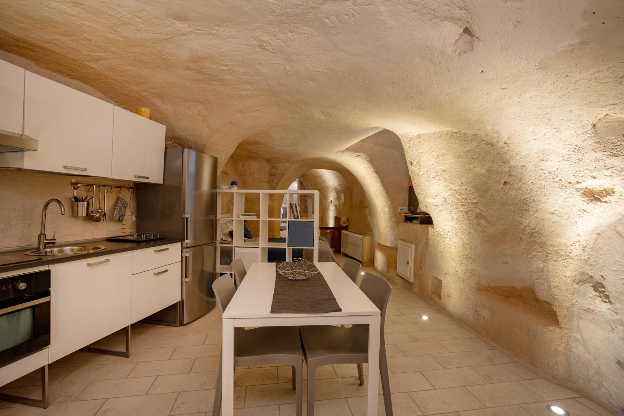 Апартаменти La Grotta Di Lulu Матера Екстер'єр фото
